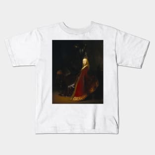 Minerva by Rembrandt Kids T-Shirt